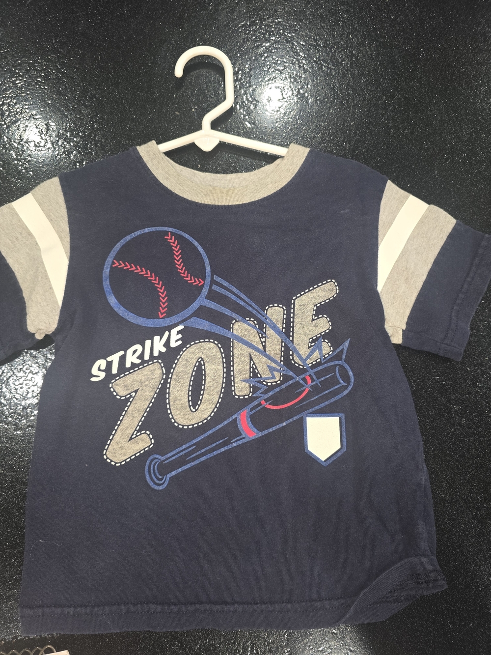 Garanimals Kids' Navy 'Strike Zone' Baseball Graphic Tee
